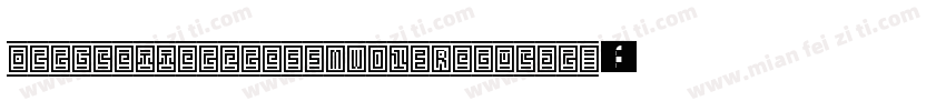 ocrbletterpressMW01 Regular字体转换